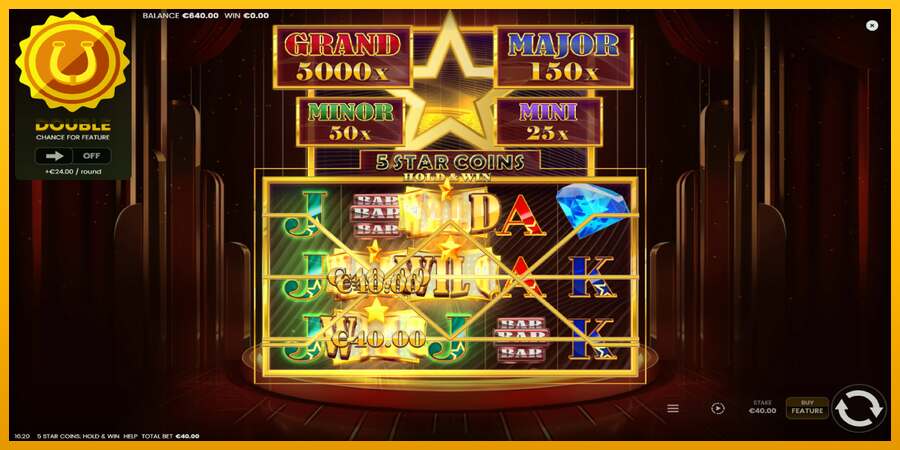 5 Star Coins: Hold & Win dirua lortzeko joko-makina, irudia 3