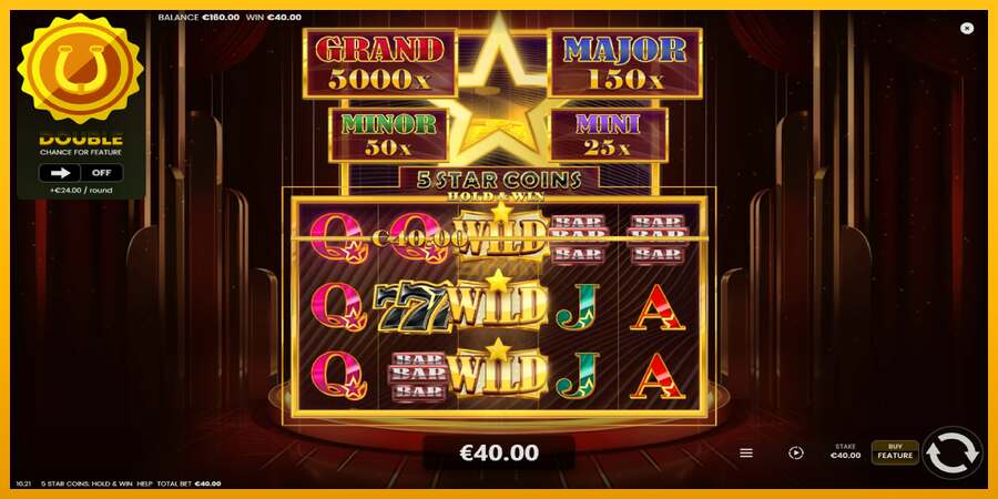 5 Star Coins: Hold & Win dirua lortzeko joko-makina, irudia 4