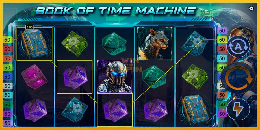 Book of Time Machine dirua lortzeko joko-makina, irudia 3