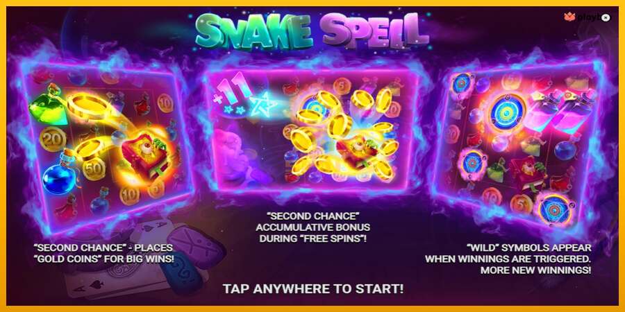 Snake Spell dirua lortzeko joko-makina, irudia 1