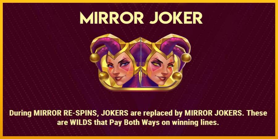 Mirror Joker dirua lortzeko joko-makina, irudia 6