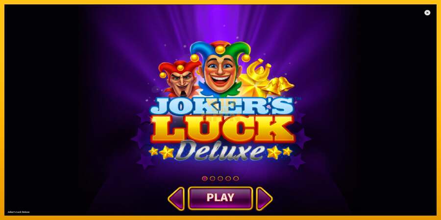 Jokers Luck Deluxe dirua lortzeko joko-makina, irudia 1