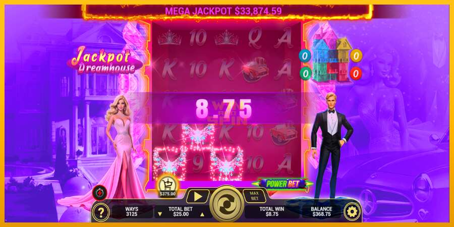 Jackpot Dreamhouse dirua lortzeko joko-makina, irudia 4