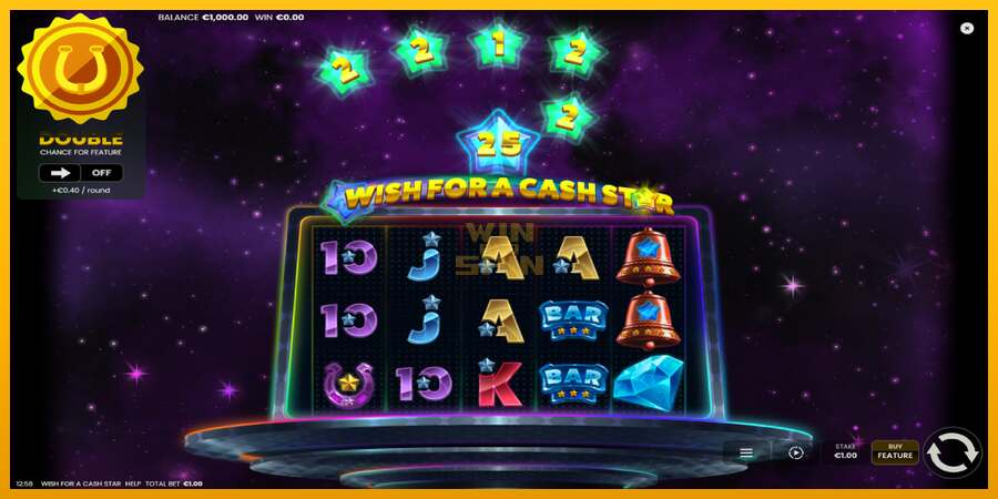 Wish for a Cash Star dirua lortzeko joko-makina, irudia 2