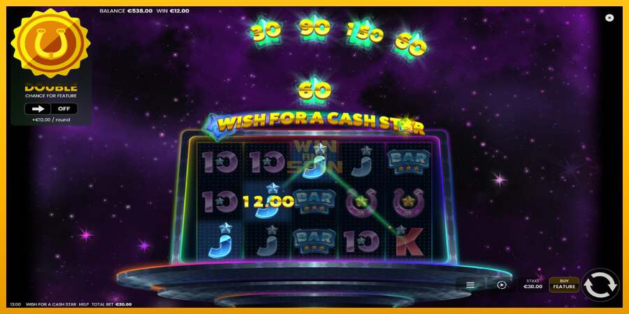 Wish for a Cash Star dirua lortzeko joko-makina, irudia 4