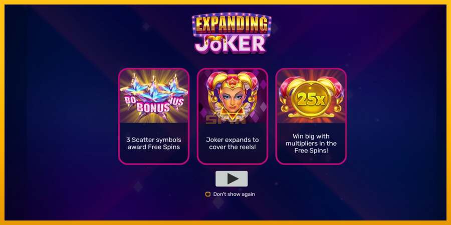 Expanding Joker dirua lortzeko joko-makina, irudia 1