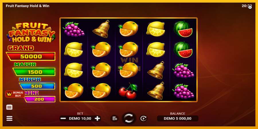 Fruit Fantasy Hold & Win dirua lortzeko joko-makina, irudia 2