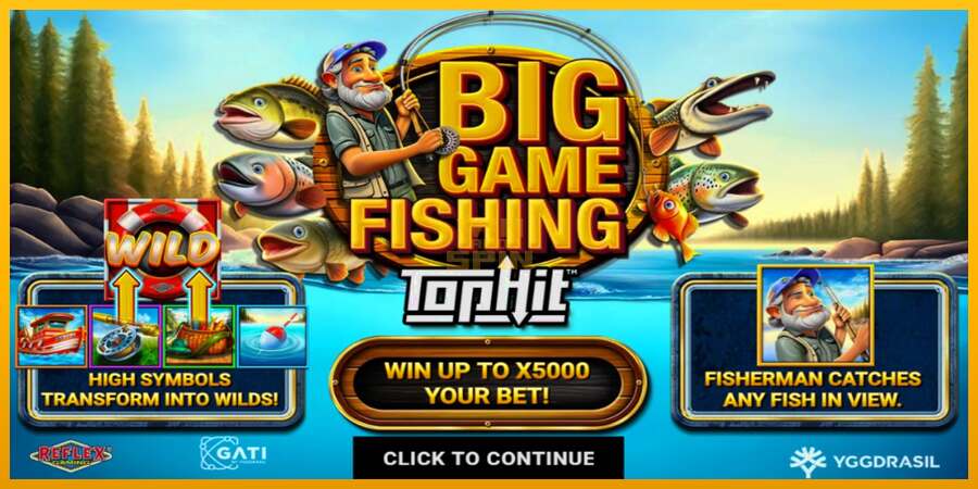 Big Game Fishing dirua lortzeko joko-makina, irudia 1