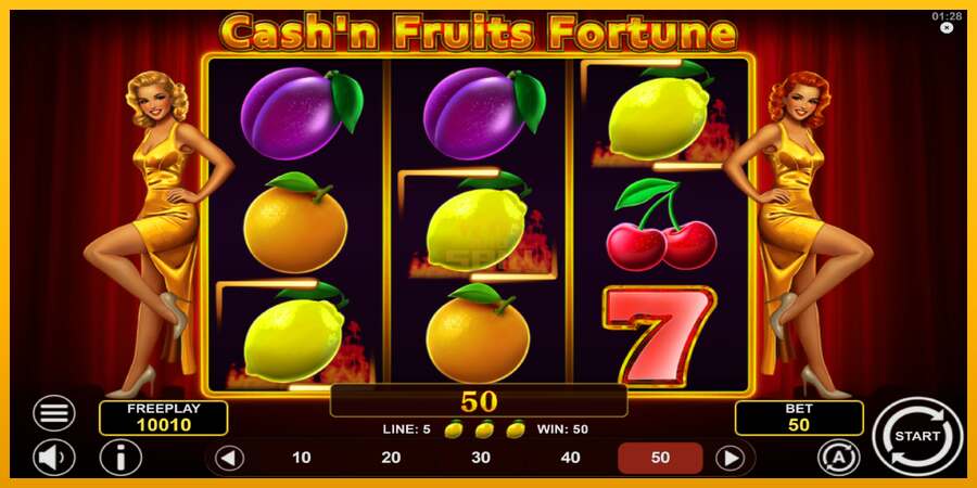 Cashn Fruits Fortune dirua lortzeko joko-makina, irudia 4