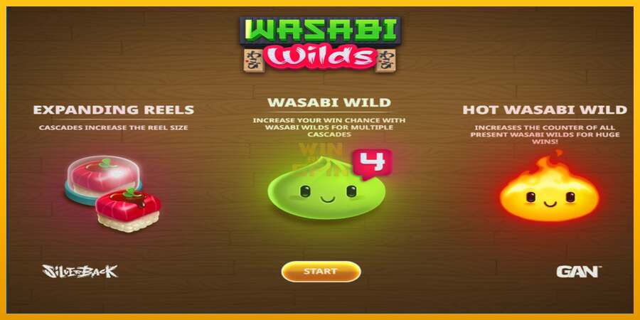 Wasabi Wilds dirua lortzeko joko-makina, irudia 4