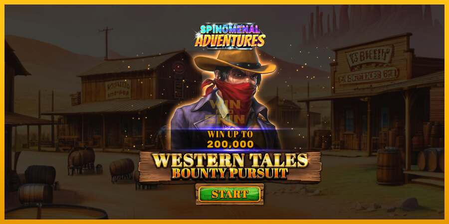 Western Tales - Bounty Pursuit dirua lortzeko joko-makina, irudia 1