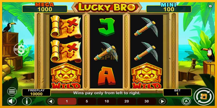 Lucky Bro Hold & Win dirua lortzeko joko-makina, irudia 2