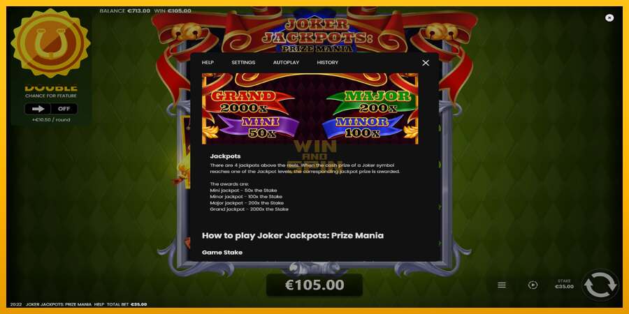 Joker Jackpots: Prize Mania dirua lortzeko joko-makina, irudia 7