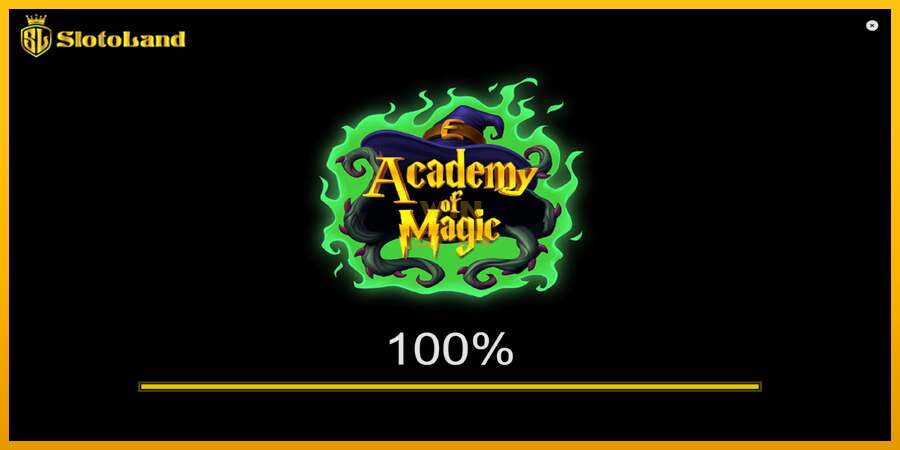 Academy of Magic dirua lortzeko joko-makina, irudia 1