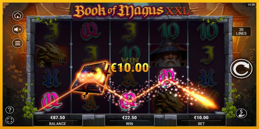 Book of Magus XXL dirua lortzeko joko-makina, irudia 4