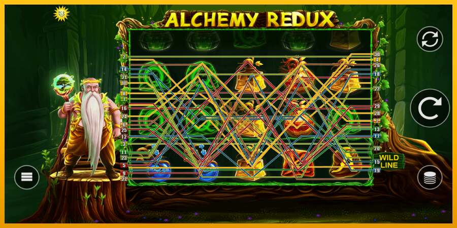 Alchemy Redux dirua lortzeko joko-makina, irudia 1