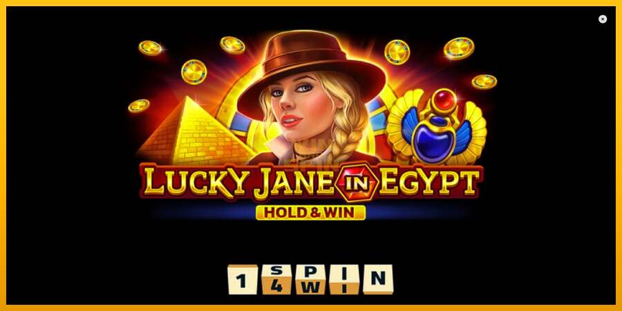 Lucky Jane in Egypt Hold & Win dirua lortzeko joko-makina, irudia 1