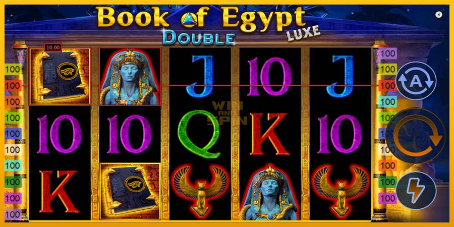 Book of Egypt Double Luxe dirua lortzeko joko-makina, irudia 2