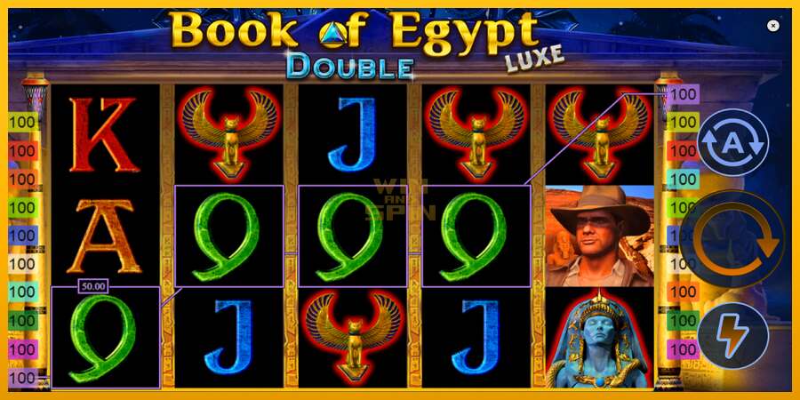 Book of Egypt Double Luxe dirua lortzeko joko-makina, irudia 4