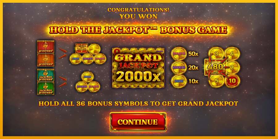 36 Coins Halloween Jackpots dirua lortzeko joko-makina, irudia 4