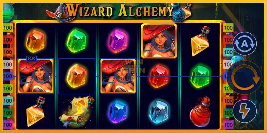 Wizard Alchemy dirua lortzeko joko-makina, irudia 4