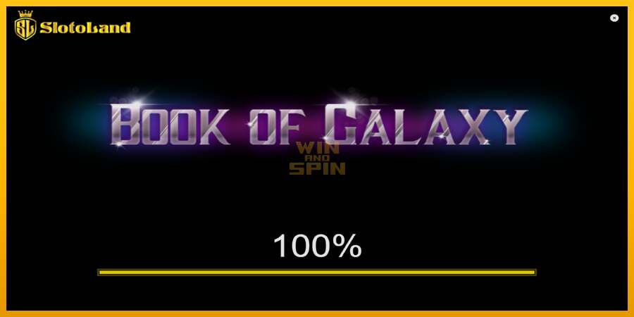 Book of Galaxy dirua lortzeko joko-makina, irudia 1