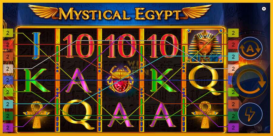 Mystical Egypt dirua lortzeko joko-makina, irudia 2