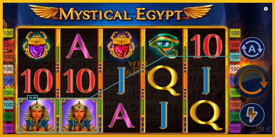 Mystical Egypt dirua lortzeko joko-makina, irudia 3