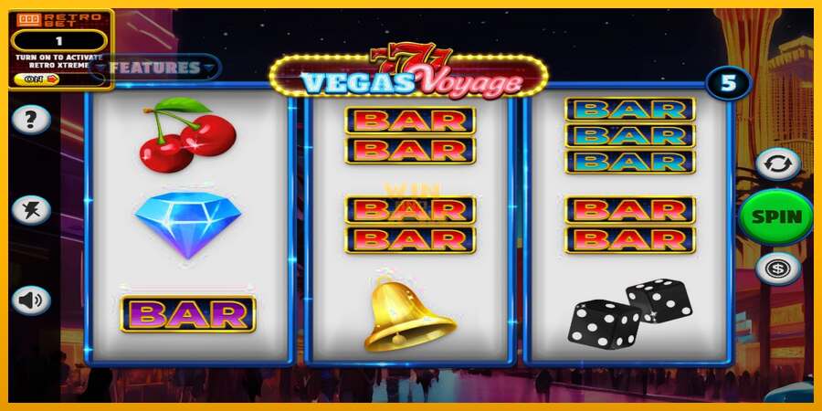 777 – Vegas Voyage dirua lortzeko joko-makina, irudia 1