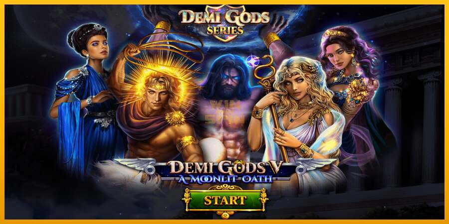 Demi Gods V – A Moonlit Oath dirua lortzeko joko-makina, irudia 1