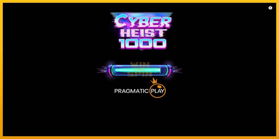 Cyber Heist 1000 dirua lortzeko joko-makina, irudia 1