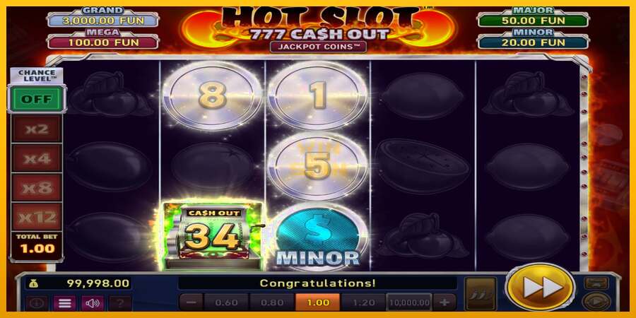 Hot Slot: 777 Cash Out Grand Platinum Edition dirua lortzeko joko-makina, irudia 2