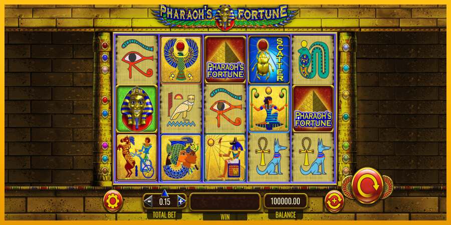 Pharaohs Fortune dirua lortzeko joko-makina, irudia 2