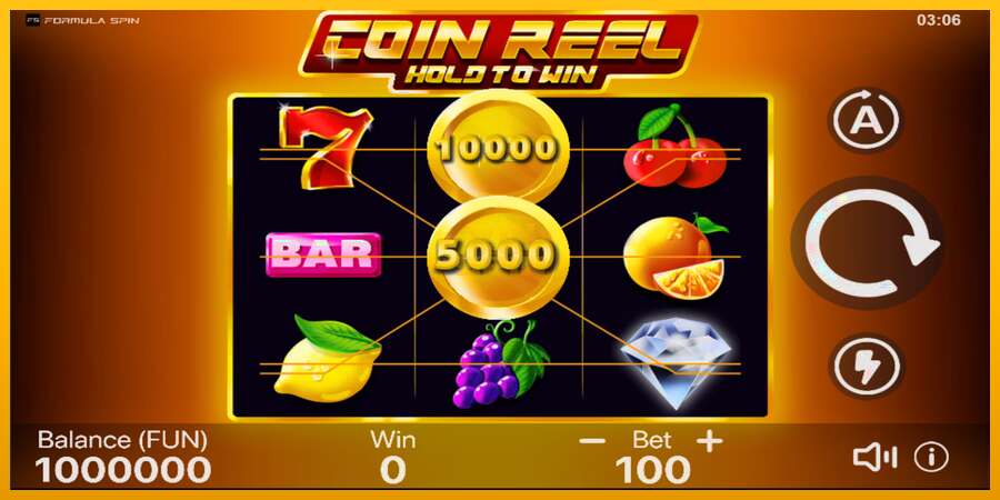 Coin Reel: Hold to Win dirua lortzeko joko-makina, irudia 1