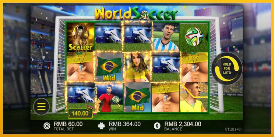 World Soccer Slot dirua lortzeko joko-makina, irudia 4