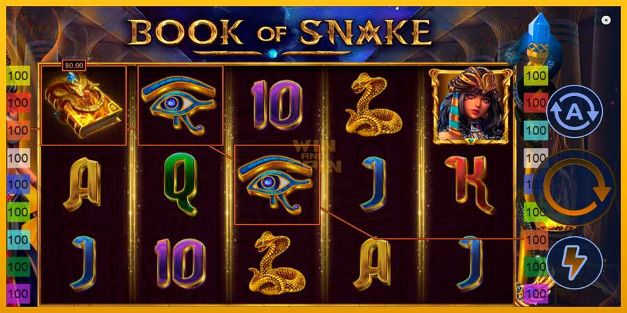 Book of Snake dirua lortzeko joko-makina, irudia 4