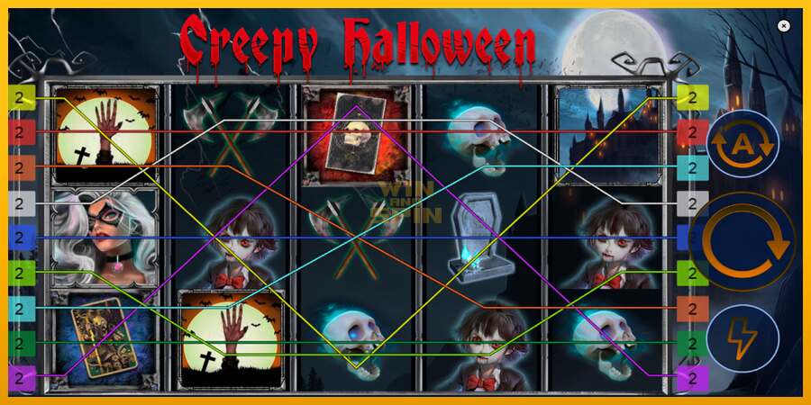 Creepy Halloween dirua lortzeko joko-makina, irudia 2