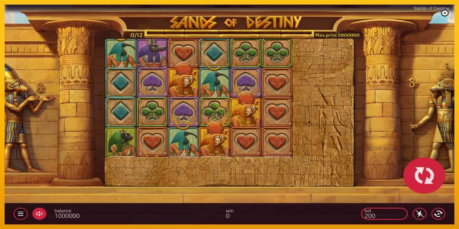 Sands of Destiny dirua lortzeko joko-makina, irudia 2