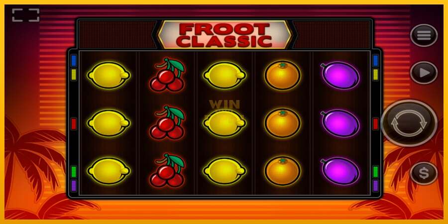 Froot Classic dirua lortzeko joko-makina, irudia 1