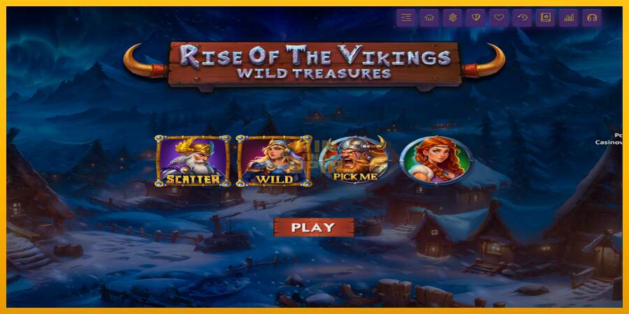 Rise of The Vikings - Wild Treasures dirua lortzeko joko-makina, irudia 1