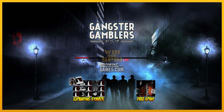 Gangster Gamblers dirua lortzeko joko-makina, irudia 1