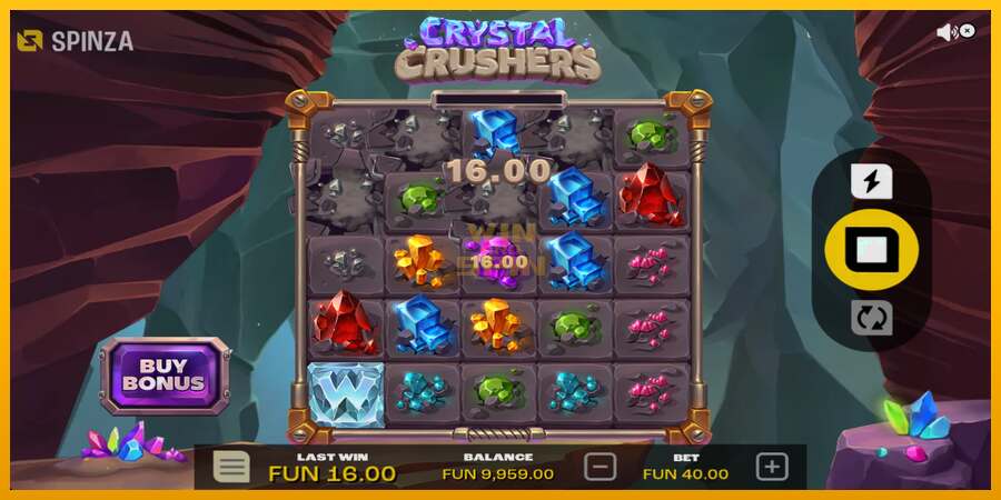 Crystal Crushers dirua lortzeko joko-makina, irudia 3