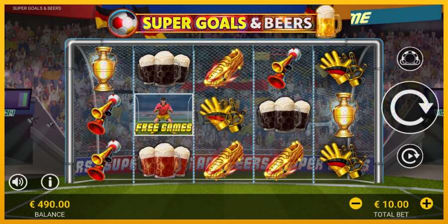 Super Goals & Beers dirua lortzeko joko-makina, irudia 2