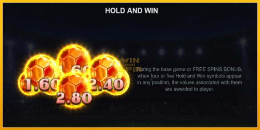 Football Blast Hold and Win dirua lortzeko joko-makina, irudia 5