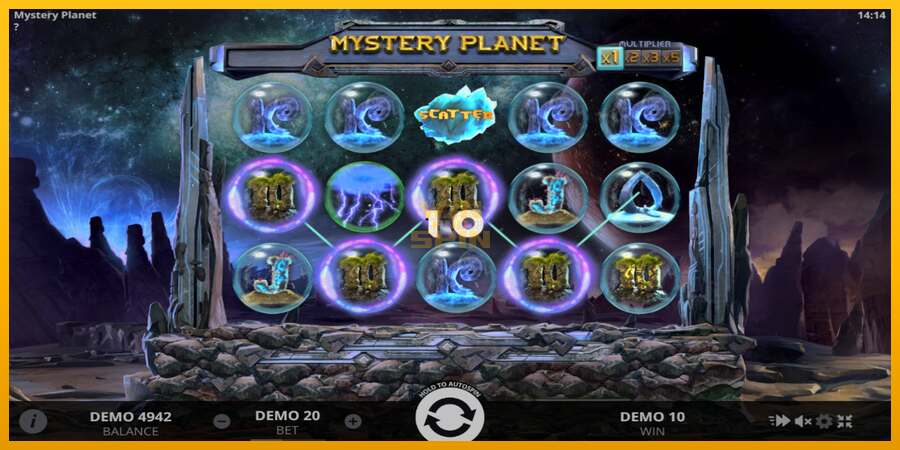 Mystery Planet dirua lortzeko joko-makina, irudia 3