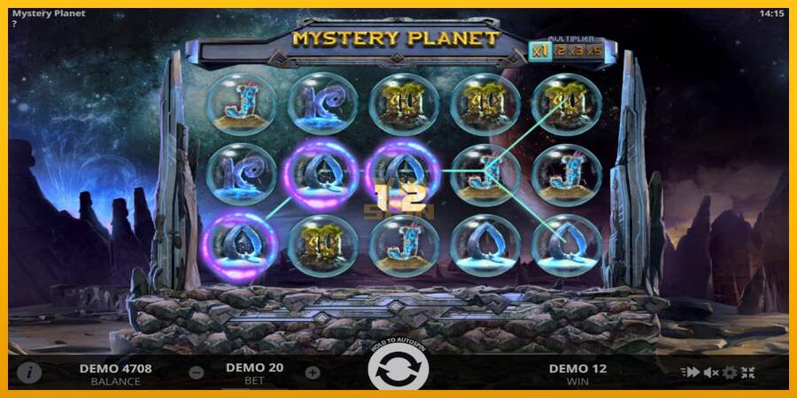 Mystery Planet dirua lortzeko joko-makina, irudia 4