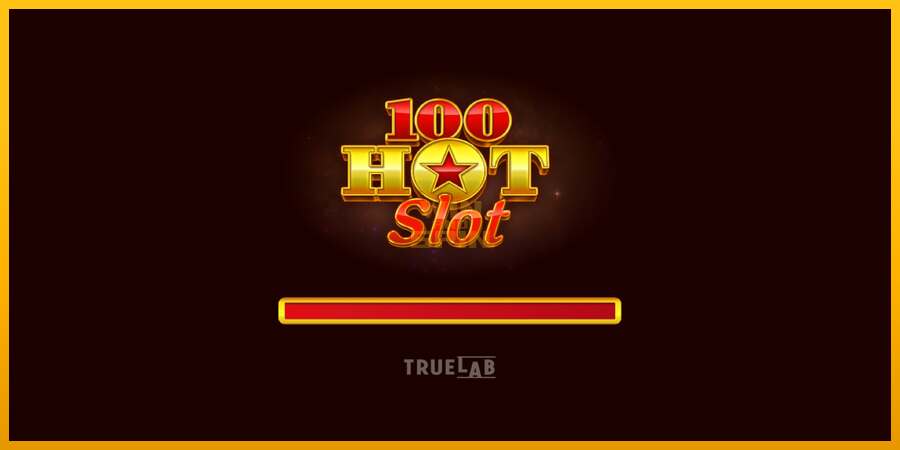 100 Hot Slot dirua lortzeko joko-makina, irudia 1