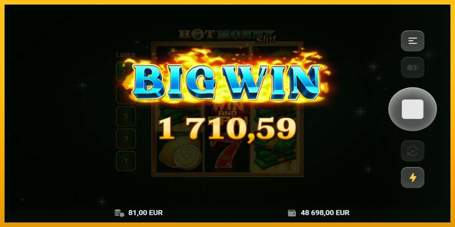 Hot Money Slot dirua lortzeko joko-makina, irudia 4