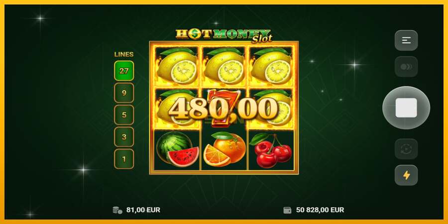 Hot Money Slot dirua lortzeko joko-makina, irudia 5