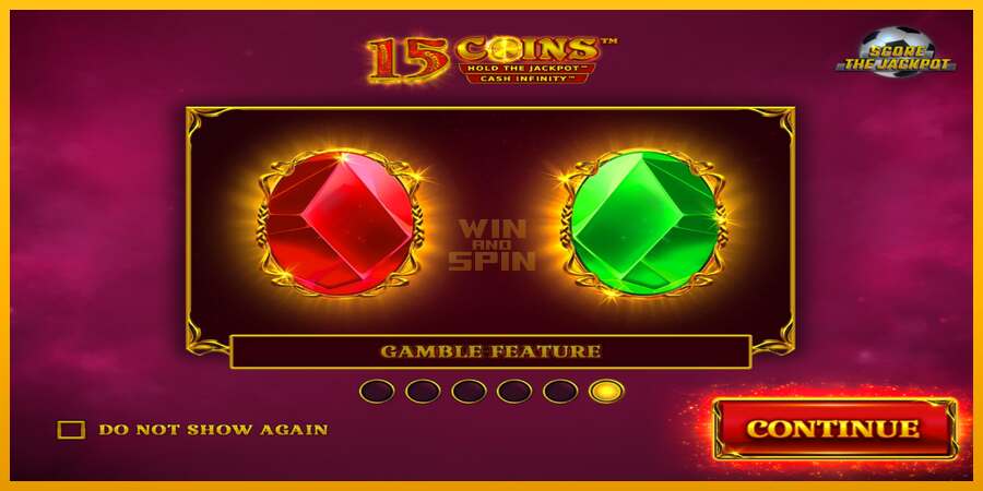 15 Coins Grand Gold Edition Score The Jackpot dirua lortzeko joko-makina, irudia 1